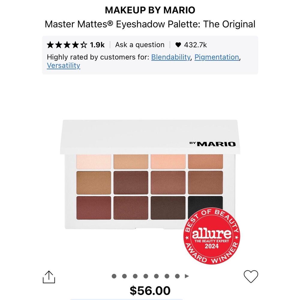 Make Up By Mario Master Mattes The Original